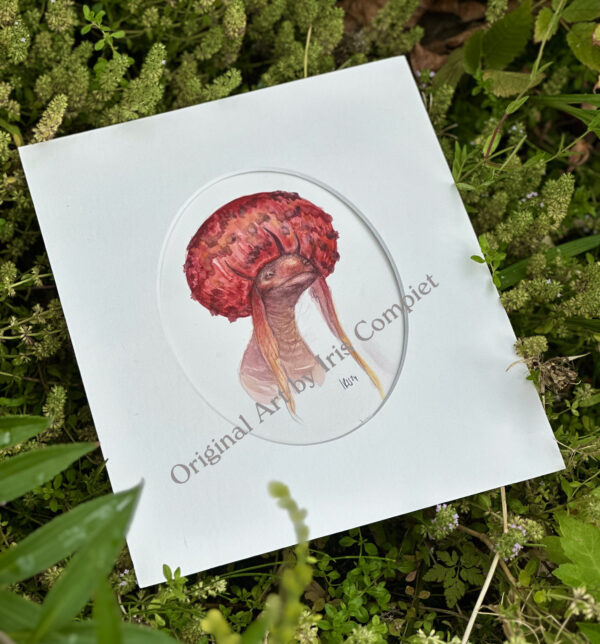 RAFFLE TICKET for Original Art or Signed Book by Iris Compiet - Image 5