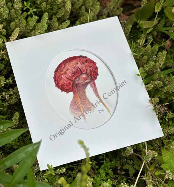 RAFFLE TICKET for Original Art or Signed Book by Iris Compiet - Image 5