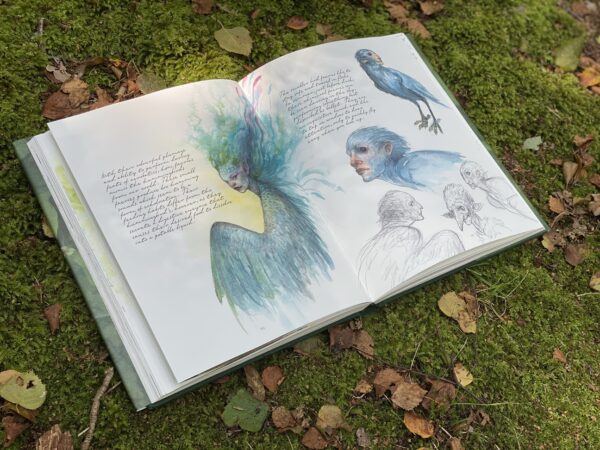 RAFFLE TICKET for Original Art or Signed Book by Iris Compiet - Image 2